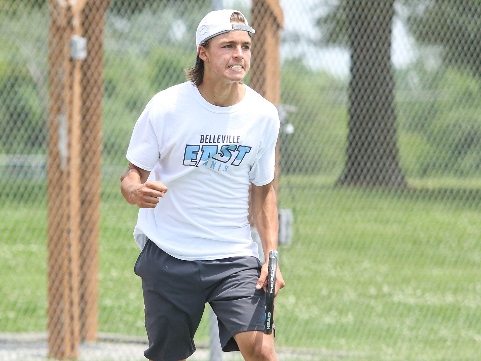 Belleville East's Max Skaer vs. Edwardsville's Zach Trimpe
